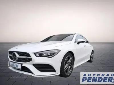 Używany Mercedes CLA220 AMG line 190 KM (139 kW) 2019 Biały Sedan/Limuzyna