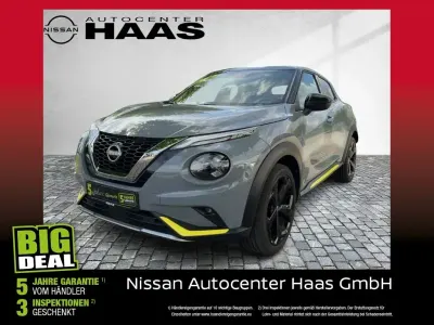 Gebraucht Nissan Juke 114 PS (83 kW) 2022 Ceramic grey p/black m (metallic) SUV