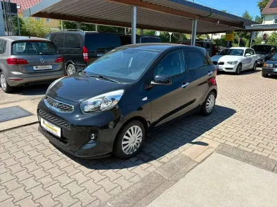 Gebraucht Kia Picanto Edition 7 67 PS (49 kW) 2015 Schwarz Kleinwagen