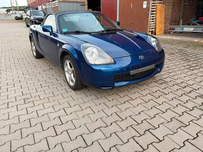 Gebraucht Toyota MR2 143 PS (105 kW) 2002 Blau Cabrio
