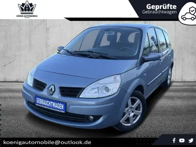 Gebraucht Renault Grand Scénic II Avantage 111 PS (81 kW) 2007 Blau Van / Kleinbus