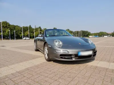 Gebraucht Porsche 911 354 PS (260 kW) 2007 Grau Cabrio