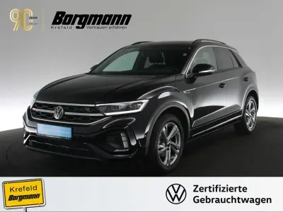 Gebraucht VW T-Roc R-line 110 PS (80 kW) 2024 Schwarz / deep black SUV