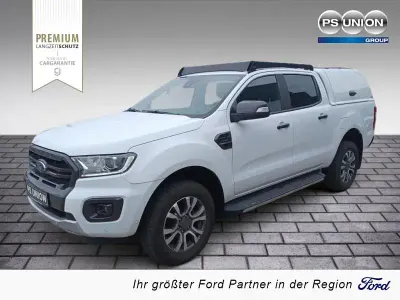 Gebraucht Ford Ranger Wildtrack 212 PS (155 kW) 2022 Lucid rot Pickup