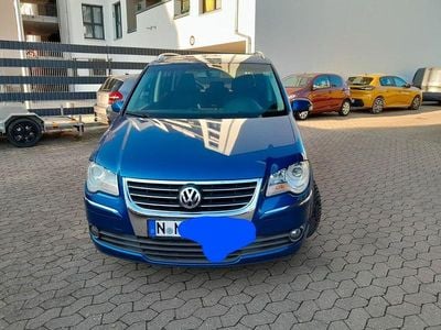 Gebraucht VW Touran 170 PS (125 kW) 2008 Blau Van / Kleinbus