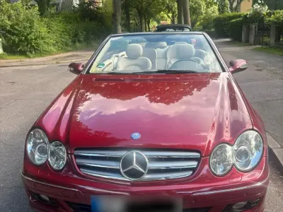 Gebraucht Mercedes CLK280 2005 Rot Cabrio