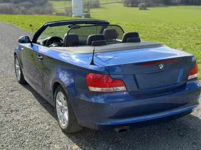 Brugt BMW 120 Cabriolet 170 HK (125 kW) 2008 Blå Cabriolet