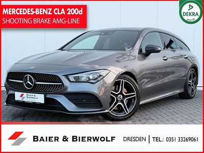 Mountaingrau met. Gebraucht 2020 Mercedes CLA200 AMG line Coupé | 26.990 € (Guter Preis)