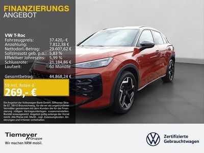 New VW T-Roc R-line 150 HP (110 kW) 2026 Blue SUV