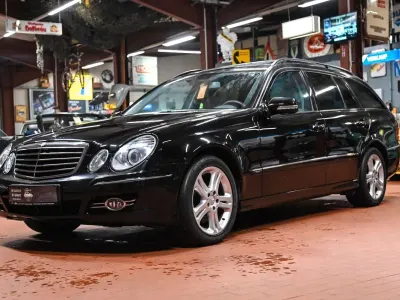 Brugt Mercedes E280 231 HK (169 kW) 2009 Sort Stationcar