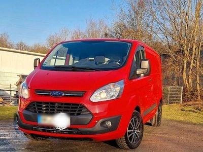 Gebraucht Ford Transit Custom Trend 130 PS (95 kW) 2017 Rot Van / Kleinbus