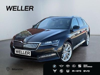 Gebraucht Skoda Superb 218 PS (160 kW) 2020 Blackmagic perleffekt (schwarz) Kombi