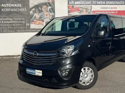 Gebraucht Opel Vivaro S 125 PS (91 kW) 2017 Mitternacht schwarz (mi2) Van / Kleinbus