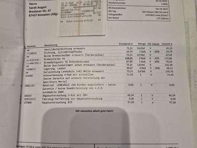 Gebraucht Kia Ceed Spirit 90 PS (66 kW) 2010 Kleinwagen