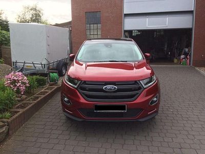 Begagnad Ford Edge ST-Line 209 HK (153 kW) 2017 Röd SUV