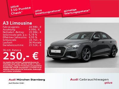 gebraucht Audi A3 Limousine S line