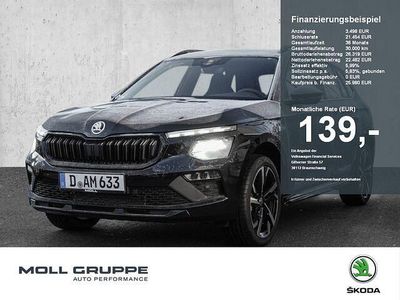 Gebraucht Skoda Kamiq Monte Carlo 116 PS (85 kW) 2025 Schwarz magic perleffekt SUV