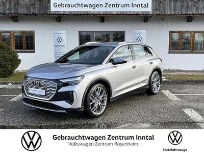 Gebraucht Audi Q4 e-tron Sport 194 kW (265 PS) 2022 Florettsilber SUV