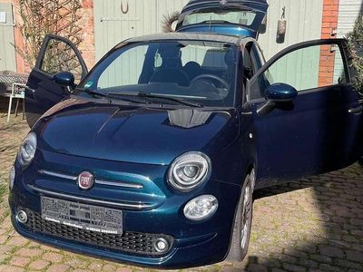 Gebraucht Fiat 500 Lounge 69 PS (50 kW) 2020 Blau Limousine