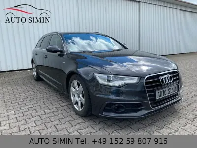 Używany Audi A6 S-Line 190 KM (139 kW) 2014 Czarny Kombi