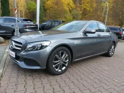 Usata Mercedes C200 136 CV (100 kW) 2017 Grigio Berlina