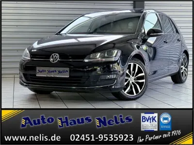 Brugt VW Golf VII Highline 122 HK (89 kW) 2013 Sort Sedan