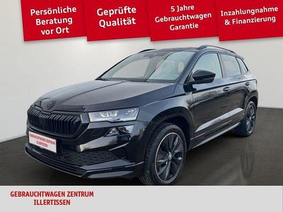 Gebraucht Skoda Karoq SportLine 150 PS (110 kW) 2022 Schwarz SUV