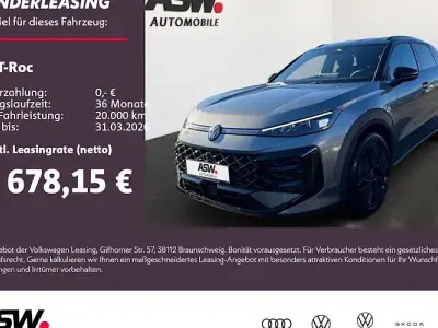 Neu VW T-Roc Cabriolet R-line 150 PS (110 kW) 2026 Grau SUV