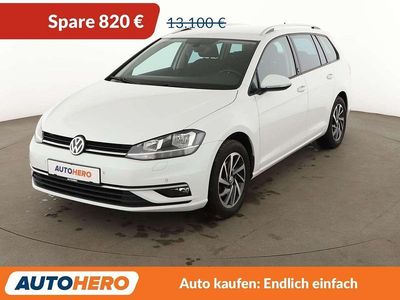 Gebraucht VW Golf VII Sound 110 PS (80 kW) 2017 Weiß Kombi
