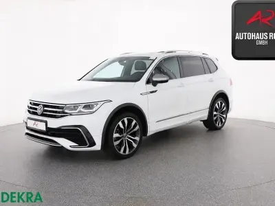 Gebraucht VW Tiguan Allspace R-line 200 PS (147 kW) 2022 Pure white SUV