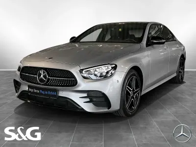 Brugt Mercedes E300 AMG 211 HK (155 kW) 2021 Sølv Sedan