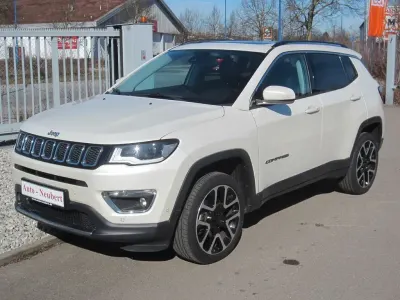 Gebraucht Jeep Compass Limited 170 PS (125 kW) 2019 Weiß SUV
