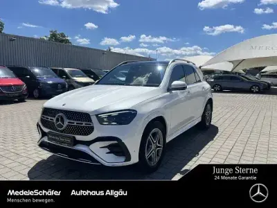 Gebraucht Mercedes GLE580 AMG 517 PS (380 kW) 2023 Manufaktur diamantweiß bright (metallic) SUV