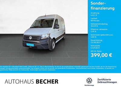 Usata VW Crafter 140 CV (102 kW) 2021 Grigio Furgone