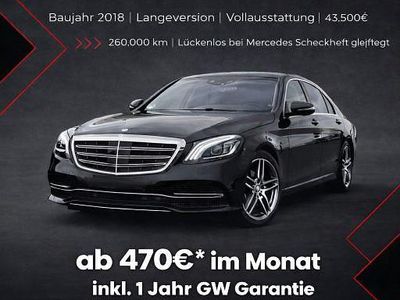 Gebraucht Mercedes S400 340 PS (250 kW) 2018 Schwarz Limousine