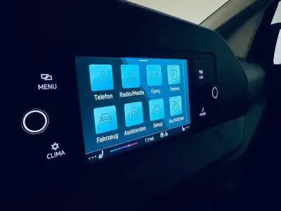 Gebraucht VW Caddy 130 PS (95 kW) 2022 Grau Van / Kleinbus