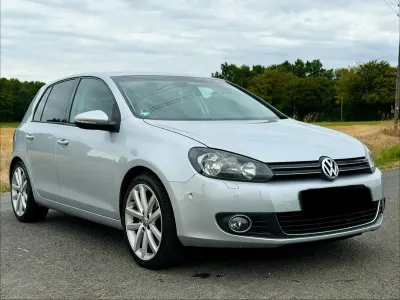 Gebraucht VW Golf VI Highline 160 PS (117 kW) 2009 Silber Kleinwagen