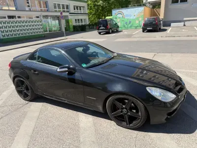 Brugt Mercedes SLK200 163 HK (119 kW) 2006 Sort Cabriolet