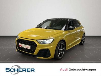Gebraucht Audi A1 S-Line 110 PS (80 kW) 2021 Pythongelb metallic/mythosschw SUV