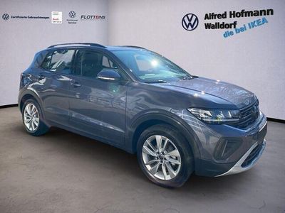 Gebraucht VW T-Cross Life 116 PS (85 kW) 2024 Grau SUV