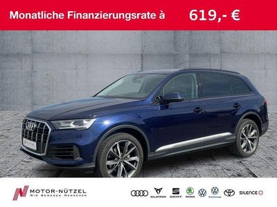 Gebraucht Audi Q7 Advanced 286 PS (210 kW) 2021 Navarrablau metallic SUV