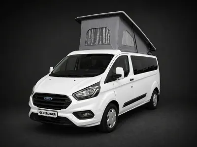 Gebraucht Ford Tourneo Custom Nugget 131 PS (96 kW) 2023 Frozenwhite Van