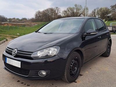 Gebraucht VW Golf VI Style 140 PS (102 kW) 2011 Schwarz Kleinwagen
