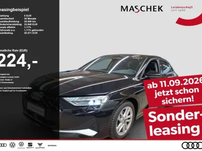 Gebraucht Audi A3 Comfort 150 PS (110 kW) 2025 Schwarz Limousine