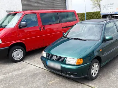 Usata VW Polo Basis 60 CV (44 kW) 1996 Verde Berlina