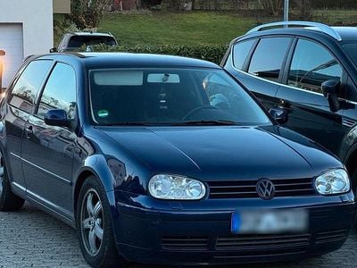 Gebraucht VW Golf IV 2003 Blau Limousine