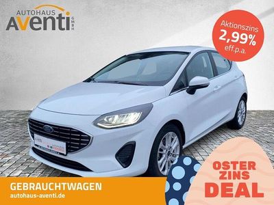 Gebraucht Ford Fiesta Titanium 101 PS (74 kW) 2022 Weiss Kleinwagen