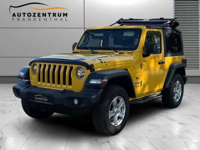 Occasion Jeep Wrangler Sport 284 ch (208 kW) 2019 Jaune SUV