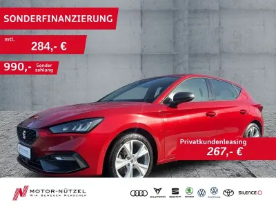 Używany Seat Leon FR 150 KM (110 kW) 2021 Czerwony Sedan/Limuzyna
