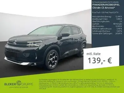 Gebraucht Citroën C5 Aircross Feel 131 PS (96 kW) 2023 Perlaneraschwarz SUV